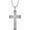 10, variant on Cross Necklace for Men 925 Sterling Silver Cross Pendant with Stainless Steel Chain Cross Necklace for Men Women Christian Jewelry Gift