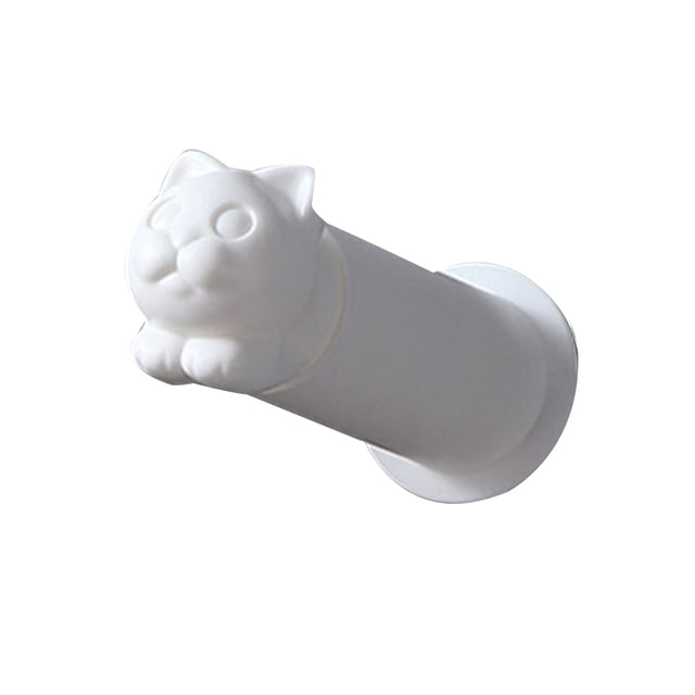 Roll Paper Holder Creative Cat Expandable Cartoon Toilet Paper Holder for Toilet