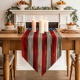 thumbnail image 3 of Table Runners 72 Inches Long, Vintage American Flag Cotton Linen Kitchen Dining Coffee Table Runner for Party Home Decor, Retro USA Flag Wooden Tabletop Dresser Scarves Runner Decor 14x72 Inch, 3 of 9