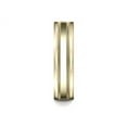 thumbnail image 6 of Benchmark� 6mm Comfort-fit High Polished With Milgrain Round Edge Carved Design Wedding Band Ring, 6 of 9