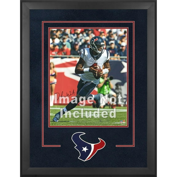 Houston Texans Deluxe 16" x 20" Vertical Photograph Frame with Team Logo