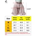 thumbnail image 2 of PULLIMORE Womens High Waist Shorts Baggy Ruffle Wide Leg Pleated Summer Hot Pants (XL, White), 2 of 6