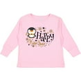 thumbnail image 3 of Inktastic Happy New Year with Cute Penguin Boys or Girls Long Sleeve Toddler T-Shirt, 3 of 5