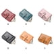 thumbnail image 5 of Minnieouse Cartera corta de piel sintética dividida para mujer, cartera con cremallera de gran capacidad, tarjetero pequeño para mujer, bolsillo Carteras Negro, 5 of 6