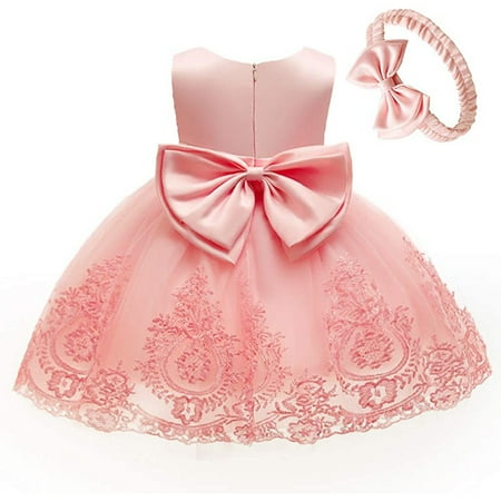 

Fesfesfes Girls Summer Dress Bowknot Dress Western Style Polka Dot Sleeveless Princess Dress