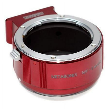 UPC: 4897050182116 | Nikon F Lens to Sony E-Mount Camera T Adapter II  Red