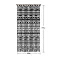 thumbnail image 5 of Black Geometric Triangle Striped Pattern Shower Curtain 36"x72" ,Bathroom Decorative Shower Curtains Set with 12 Hooks,Modern Waterproof Washable Shower Curtain, 5 of 6