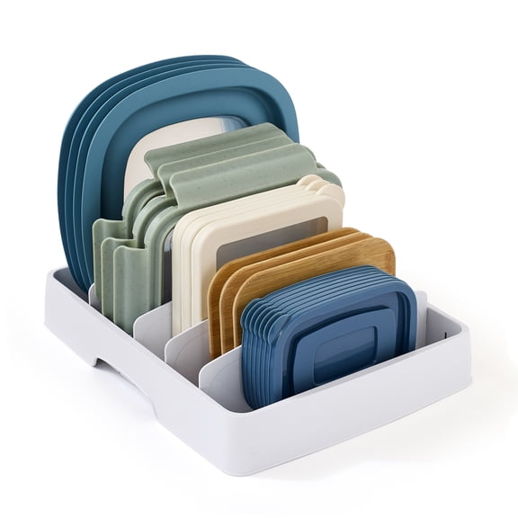 YouCopia StoraLid® Food Container Lid Organizer, for Kitchen Cabinet Storage, Large