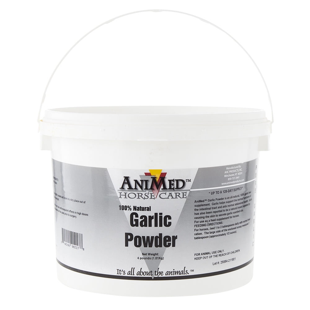 AniMed Garlic Powder Pure for Horses 4 lbs.