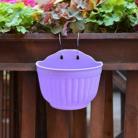 Wall Hanging Planters Plant Holders Hanging Pots for Plants Home Garden Porch Balcony Kitchen Wall Decoration Resin Container Gardening Indoor or Outd