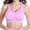 Pink, variant on Sports Bra for Women Workout Soft Compression Full Supportive High Impact Plus Size Fitness Bra Push Up Yoga Bra Saving on Clearance