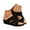 Black, variant on Womens Wedge Sandals 2025 Summer Beach Dressy Flats Open Toe Platform Slip on Walking Shoes