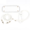 thumbnail image 3 of Milaget Kloware Bag Knitting Set Shoulder Strap Crochet Bag Handmade for Purse Making White, 3 of 9
