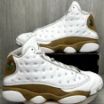 thumbnail image 1 of Ni - ke Ni - ke Air Jordan 13 Retro Wheat 2023 Mens 10 414571-171 Sneakers Shoes OG Brown, 1 of 5