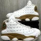 thumbnail image 1 of Ni - ke Ni - ke Air Jordan 13 Retro Wheat 2023 Mens 10 414571-171 Sneakers Shoes OG Brown, 1 of 5