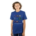 thumbnail image 3 of Mega Man Characters 8-bit Masterpiece Plus Size Crewneck Graphic Tee Shirt Brisco Brands 2X, 3 of 5