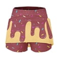 thumbnail image 7 of EnJoCho Toddler Skirt Little Girls Athletic Unifor𝗆 Skorts Go𝗅f Outfit Cheer Tennis Skirts with Shorts Girls Floral Dress Easter Floral Print Dress, 7 of 7