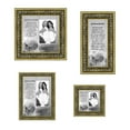 thumbnail image 2 of Picture Frame Set, 4 Piece Customizable Gallery Multi pack, 1-5x7, 1-8x8, 1-4x10, 1-4x4, for Tabletop or Wall Display, 2 of 6