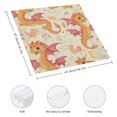 thumbnail image 3 of WYYP Dragon Polyester Dinner Napkin for Dining Table Kitchen Party Housewarming Decor Gift 2 PCS, 3 of 7