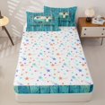 thumbnail image 4 of Homewish Kids Camping Themed Zipper Full Size Comforter Sets with Fitted Sheet and 2 Pillowcases,Country Farmhouse Cabin Style Zipper Bedding Set For Boys,Reversible,4 Pieces, 4 of 7