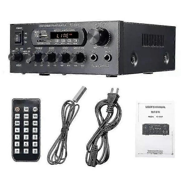 1200w 220v Bluetooth Amplificador Hifi Digital Amplifier 33bt Stereo Led Digital Audio Amplifier Au