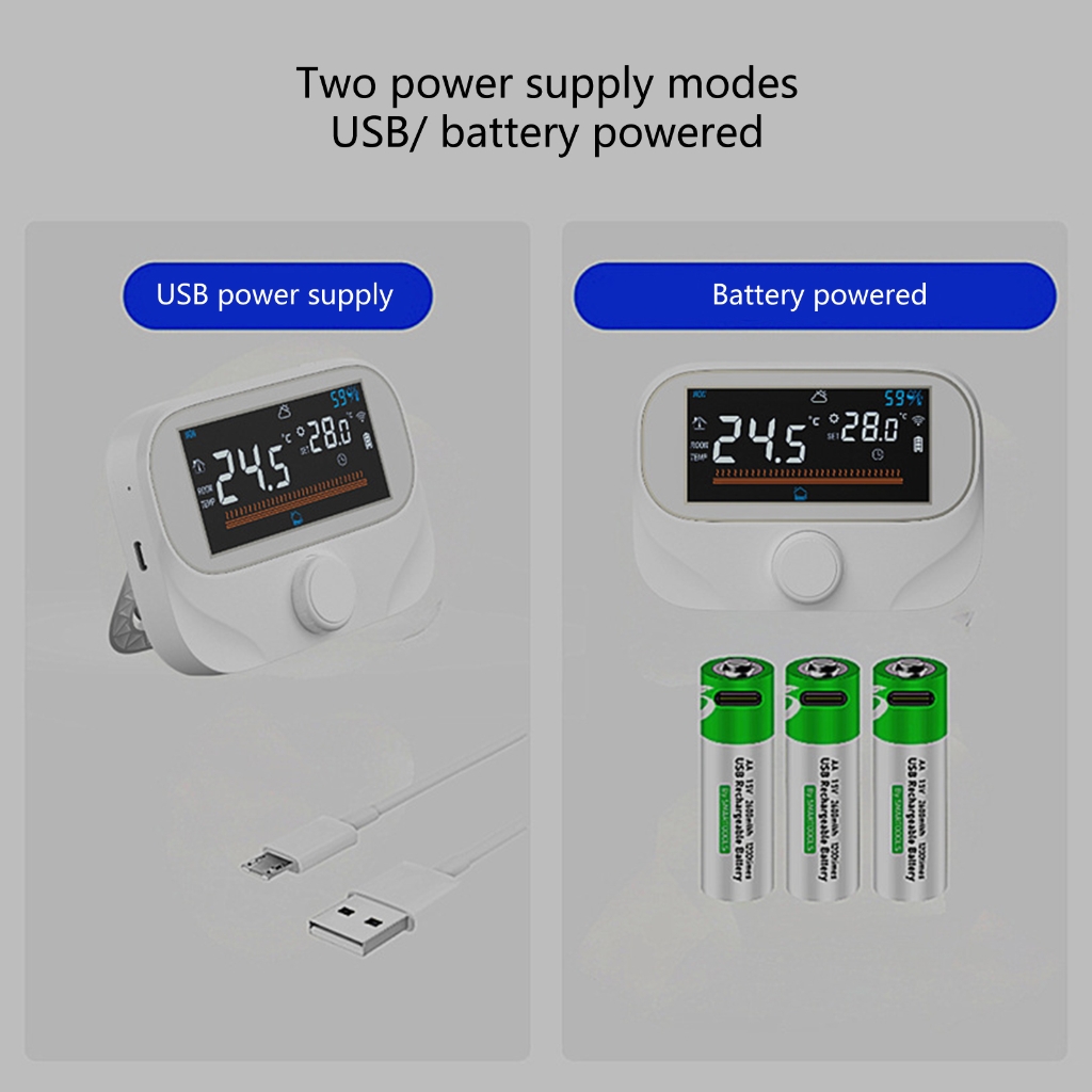 lanema Convenient Installation Gas Boiler Thermostat ABS+PC for Apartments Gas Boiler Thermostat Easy to Carry for Efficient Temperature Control