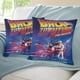 thumbnail image 3 of Regreso al Futuro Fundas de almohada de terciopelo con tema, regalos de funda de almohada, decoración para el hogar, cojín de lanzar, regalo de cumpleaños para fans y parejas. 40cm x 40cm., 3 of 6