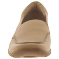 thumbnail image 2 of Easy Spirit Womens Abide Leather Slip On Loafers Tan 9.5 Extra Wide (E+, WW), 2 of 2