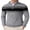 Black & Heather Grey, variant on COOFANDY Mens Slim Fit 1/4 Zip Up Mock Neck Polo Sweater Casual Long Sleeve Sweater Pullover Sweaters