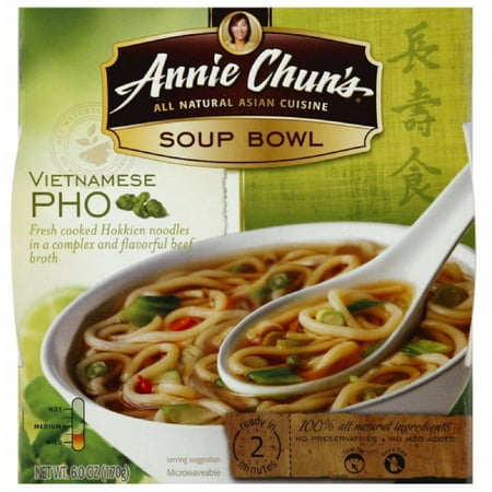 Annie Chun's Vietnamese Style Pho Soup Bowl, 5.9 oz, (Pack of (Best Pho Soup Recipe)