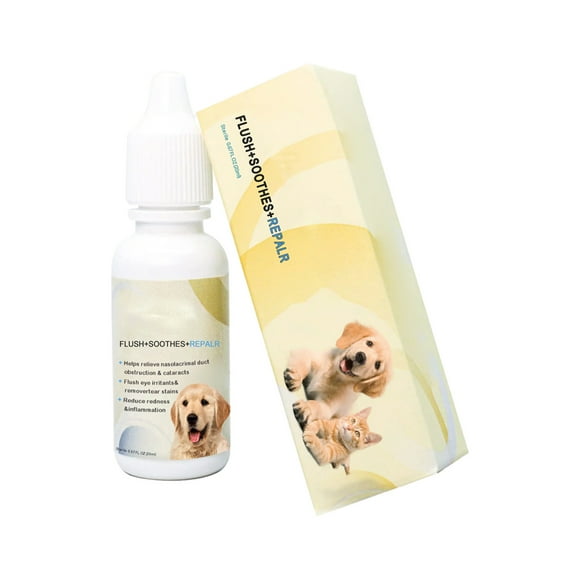TechWave 20ml,Pet Eye Drops For Of Tear Stains And Eye Discharge In Dogs And Cats Tibetan Accessories Care Accessories Pet Supplies For Cat Bath Pet Accessories For Cats Scratching Post Pet Supplies
