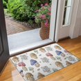 thumbnail image 2 of Colorful Mushroom Cartoon White Pattern Door Rugs,Washable Non Slip Door Mats Indoor,Decorative Door Mats,Entry Mat Indoor for Entrance,Bedroom,Kitchen,Bathroom,17"x30", 2 of 6