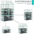 thumbnail image 2 of Sorbus Cosmetic Makeup and Jewelry Storage Case Tower Display Organizer - Spacious Design - Great for Bathroom, Dresser, Vanity and Countertop (Marble), 2 of 10
