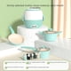 thumbnail image 4 of Mini cocina, juego completo de cocina real, utensilios de cocina pequeños para niñas, traje para niños, juego educativo para bebés, juguetes para la casa, 4 of 4