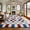 Colorful, variant on Shag Runner Rug for Bedroom Living Room 3x7 Upgrade Non-Slip Fluffy Soft Bedside Rugs,Blue Shaggy Carpet for Kids Girls Boys Dorm Nursery Home Decor Aesthetic