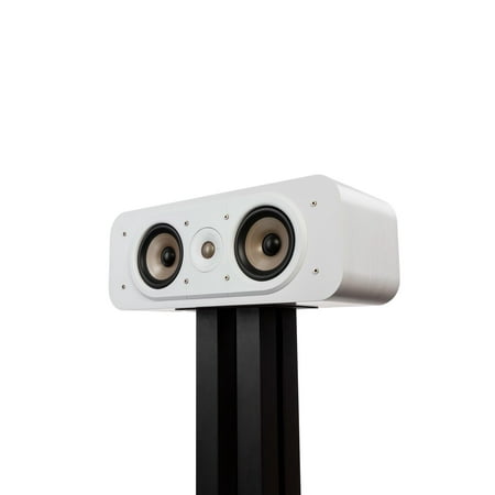 UPC: 0747192134211 | Signature Elite ES30 Center Channel Speaker – Hi-Res Audio Certified and Dolby Atmos & DTS:X Compatible  1  Tweeter & Two 5.25  Woofers  Dual Power Port for Effortless Bass  Elegant White-Washed