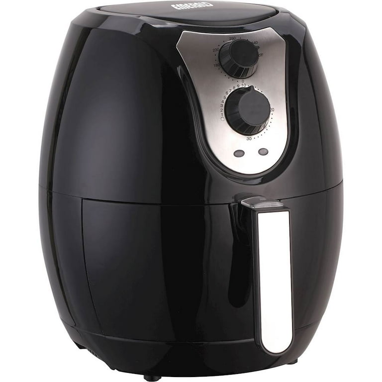 Emerald 3.2L Analog Air Fryer Black