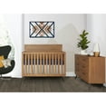 Evolur Stilnovo Mid Century 4in1 Convertible Crib, Sugarcane
