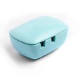 thumbnail image 1 of Blue electric toothbrush storage and disinfection device, 1 of 4