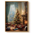thumbnail image 2 of Christmas Wall Art 12X16 Inch with Farmhouse Frame, Framed Wall Art for Living Room Decor, Vintage Christmas Decor Gift for Home, 2 of 6