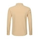 thumbnail image 5 of pstuiky Camisas de manga larga de invierno para hombre, Camisa tipo cárdigan de manga larga con botones y bolsillos informales de color liso para hombre salir tops s, 5 of 8