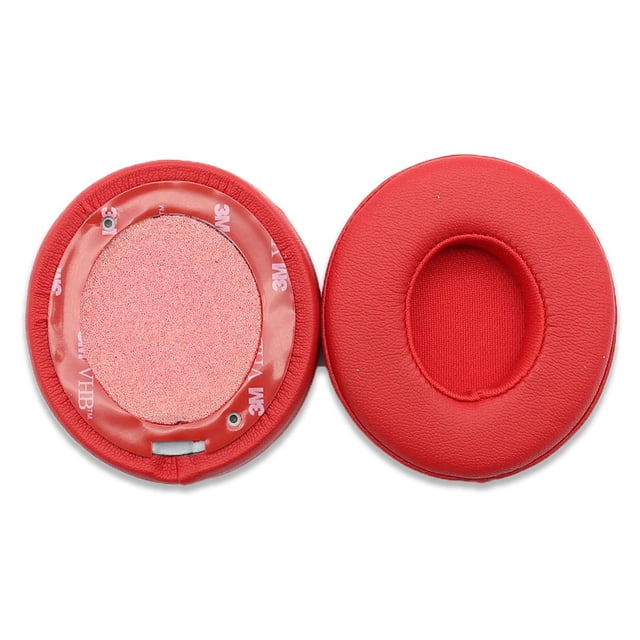 Injueey Cojín para auriculares, almohadilla para los oídos, reemplazo para Gamer para Studio Solo 2, negro Relojes inteligentes Rojo