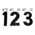 thumbnail image 6 of Hy-Ko 3-inch Reflective Vinyl Number 9, Self-Adhesive, Weather-Resistant, 6 of 11