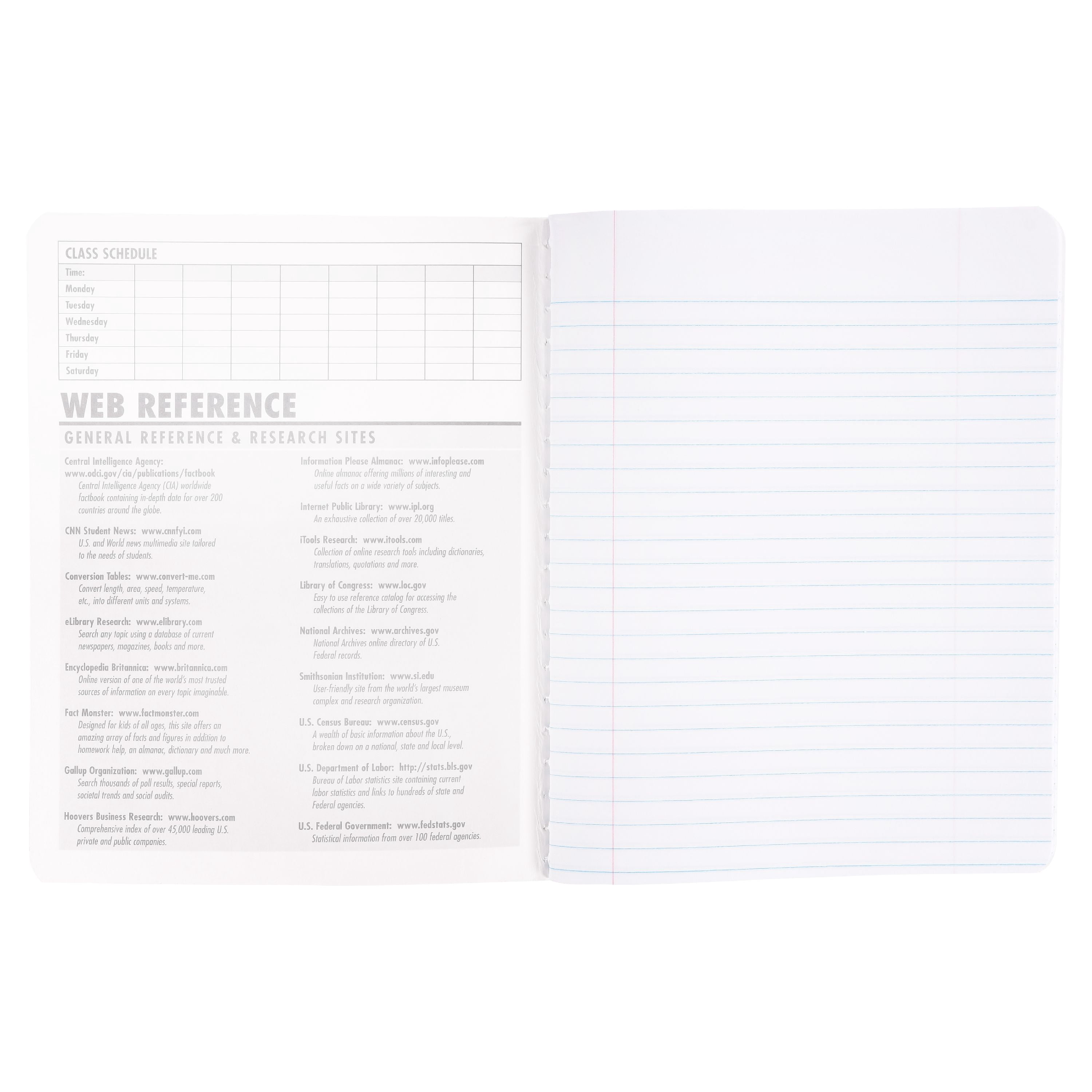 Pen+Gear 100 Sheets Red Composition Book, Wide Ruled, 9.75" x 7.5"