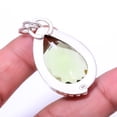 thumbnail image 2 of Green Amethyst Designer Handmade 925 Sterling Silver Pendant 1.76" P_9259_169_13, 2 of 2
