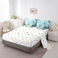 thumbnail image 5 of Feelyou Cartoon Axolotl Bedding Comforter Set 7 Pieces, Cartoon Letter E Full Bedding Set, 5 of 8