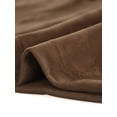 thumbnail image 6 of Allegra K Women's Winter Faux Suede Lapel Hooded Wrap Belted Long Trench Coat, 6 of 6