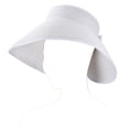 thumbnail image 1 of Fashion Women's and Girl's roll-up Summer Bow Tie Straw Visor Sun Hat, 1 of 6
