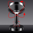 thumbnail image 5 of Cell Phone Holder,With Suction Cup Base Car Phone Mount，720°Rotation，Magnetic Car Dash Mount for Smartphones,Home & Office Compatible with, 5 of 5