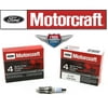 Genuine Motorcraft Spark Plug SP-493 AGSF32PM (pack of 8) Fits select: 2001-2008 FORD F150, 1998-2003 CHEVROLET S TRUCK